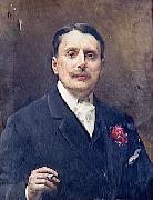 Raimundo Madrazo Portrait de Monsieur de Waru France oil painting artist